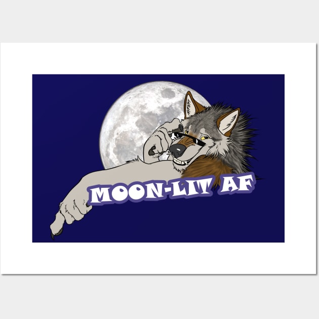 Moon-Lit AF Wall Art by WolfenCreations